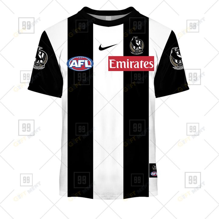 Personalized 2023 AFL Collingwood Magpies Jerseys Hoodie, T Shirt, Zip Hoodie, Sweatshirt