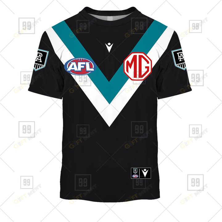 Personalized 2023 AFL Port Adelaide Power Jerseys Hoodie, T Shirt, Zip Hoodie, Sweatshirt