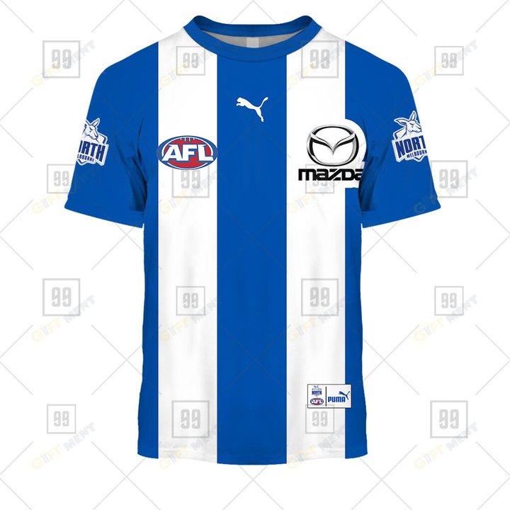 Personalized 2023 AFL North Melbourne Kangaroos Jerseys Hoodie, T Shirt, Zip Hoodie, Sweatshirt