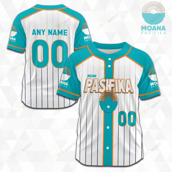 Moana Pasifika Super Rugby Baseball Jerseys 2023