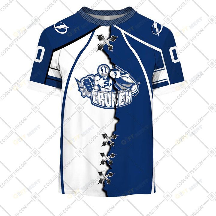 Personalized AHL Syracuse Crunch Mix Hoodie, T Shirt, Zip Hoodie, Sweatshirt