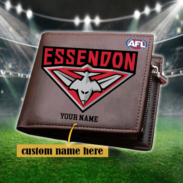 Essendon Leather Wallet For Fans