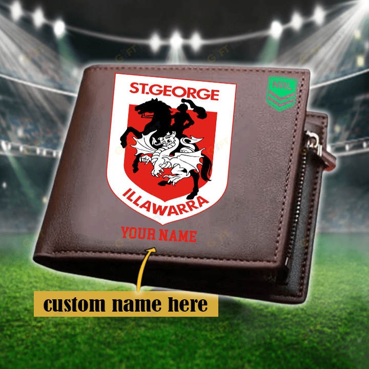 St George Illawarra Dragons Wallet For Fans
