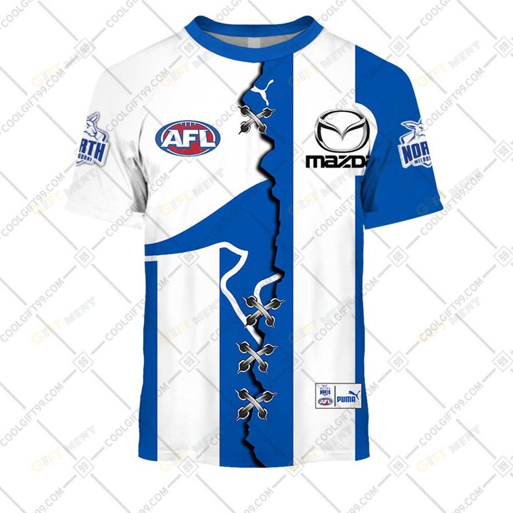 Personalized 2023 AFL North Melbourne Kangaroos Mix Hoodie, T Shirt, Zip Hoodie, Sweatshirt