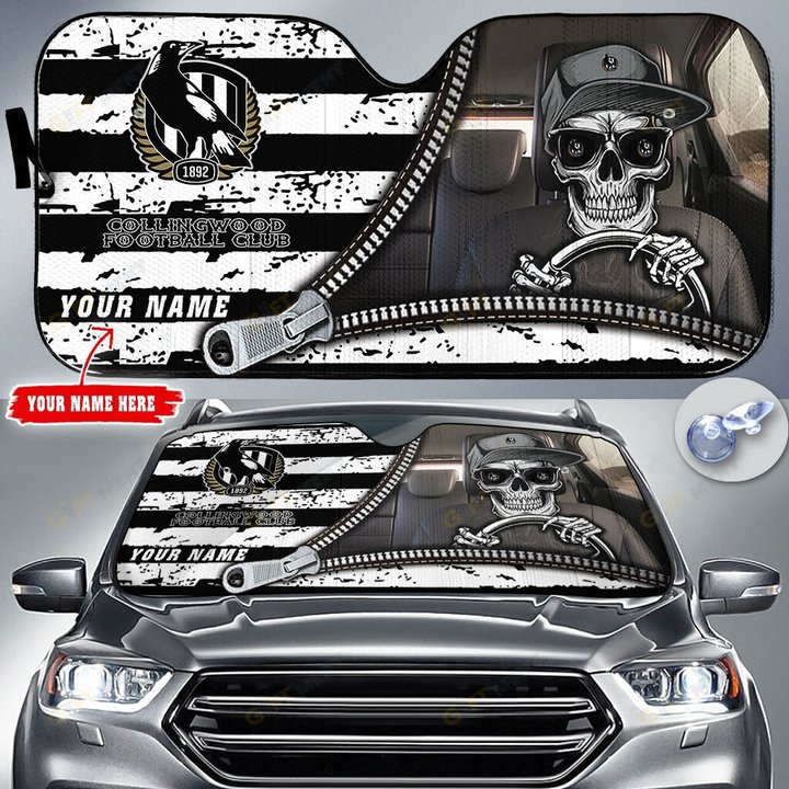 Collingwood FC 2023 Sunshade Custom your name