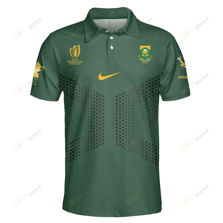 Personalized Rugby World Cup 2023 Springboks South Africa Rugby Home Jersey | Hoodie,Polo, Long Polo T Shirt, Zip Hoodie, Sweatshirt