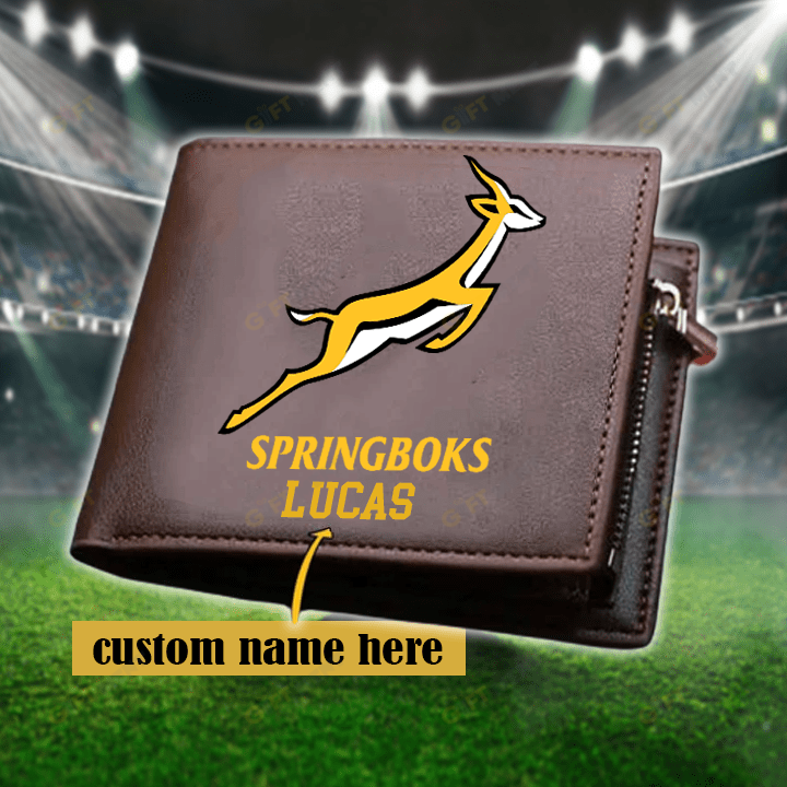 Springboks South Africa Rugby Wallet For Fans