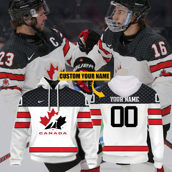 Personalized ICE CANADA ice Hockey Style Hoodie, T Shirt, Zip Hoodie, Sweatshirt