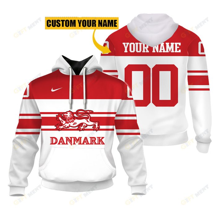 Personalized ICE DENMARK ice Hockey Style Hoodie, T Shirt, Zip Hoodie, Sweatshirt