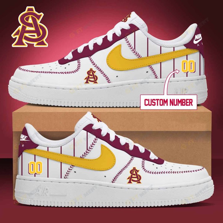 PERSONALIZED Arizona State Sun Devils Air Force Sneakers