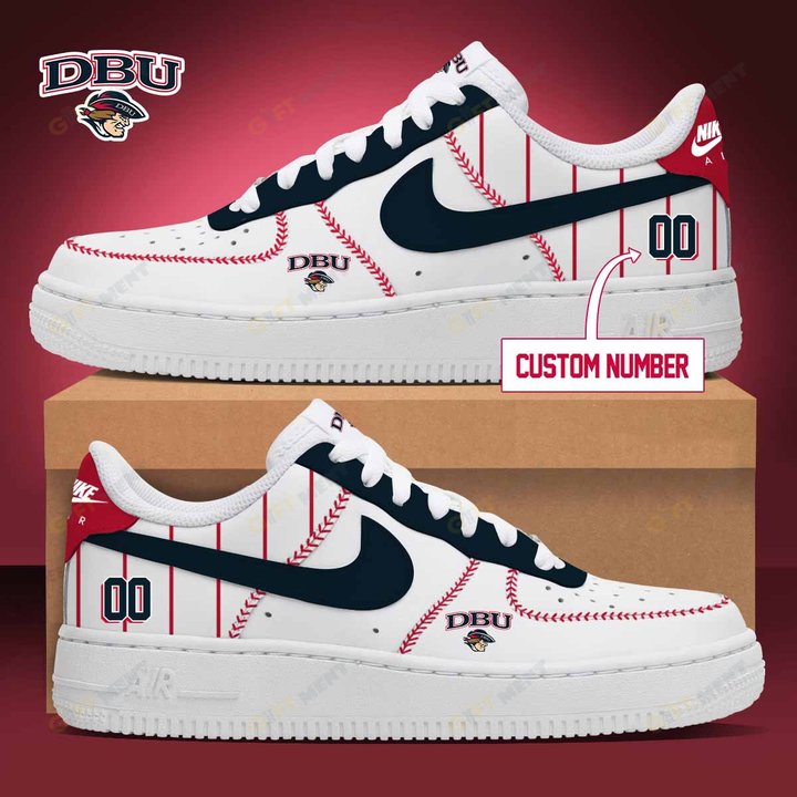 PERSONALIZED Dallas Baptist Patriots Air Force Sneakers