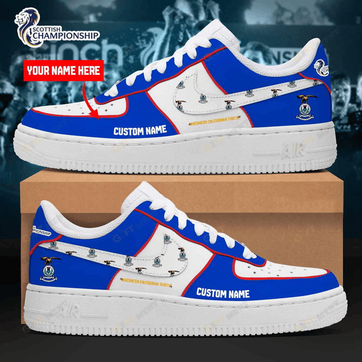 PERSONALIZED Inverness Caledonian Thistle Air Force Sneakers