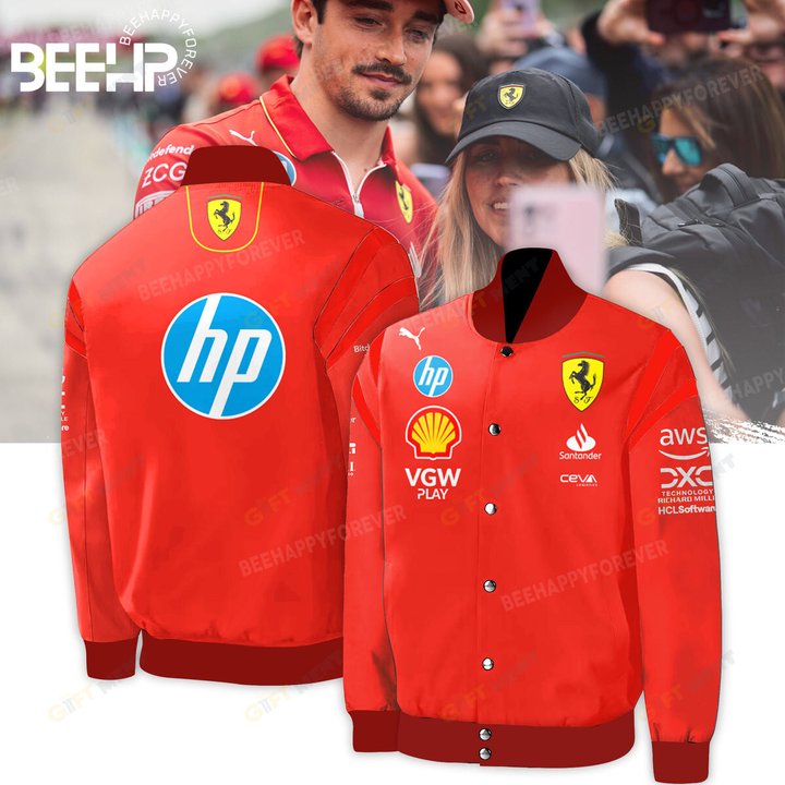 Scuderia Ferrari 2024 Bomber Jacket