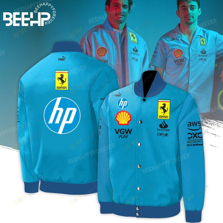 –.Scuderia Ferrari 2024 Bomber Jacket