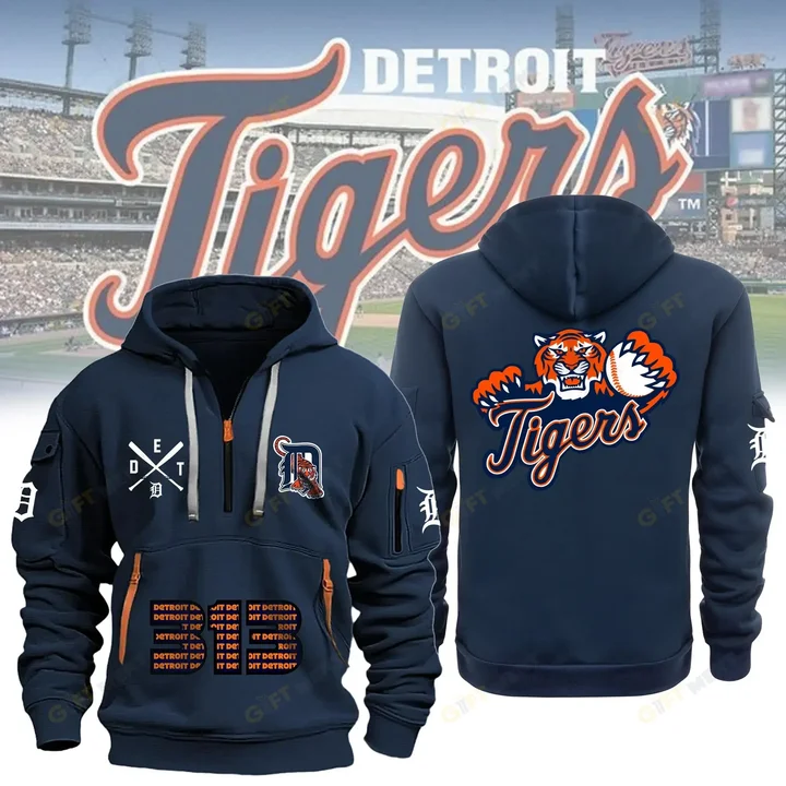 Detroit Tigers 313 Hoodie MLB 2024