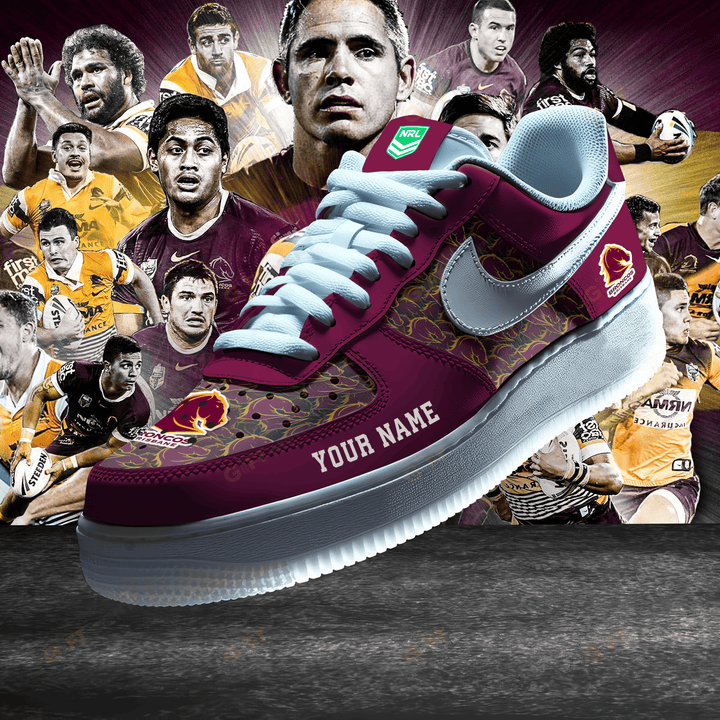 Brisbane Broncos NRL Air Force Sneaker