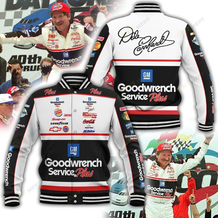 Dale Earnhardt Bomber/Baseball Jacket _ Limited Edition