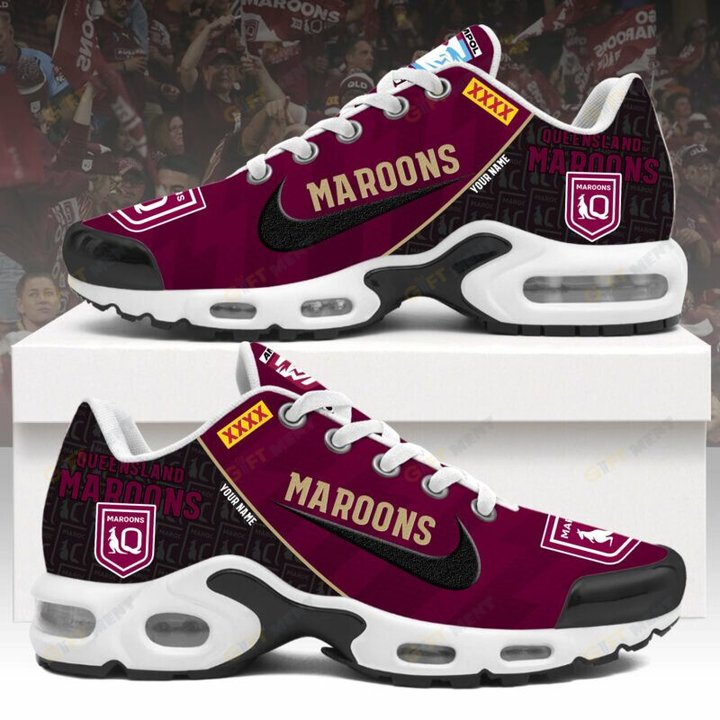 Queensland Maroons 2024 Personalized Shoes Limited Edition Sneakers with air cushioning