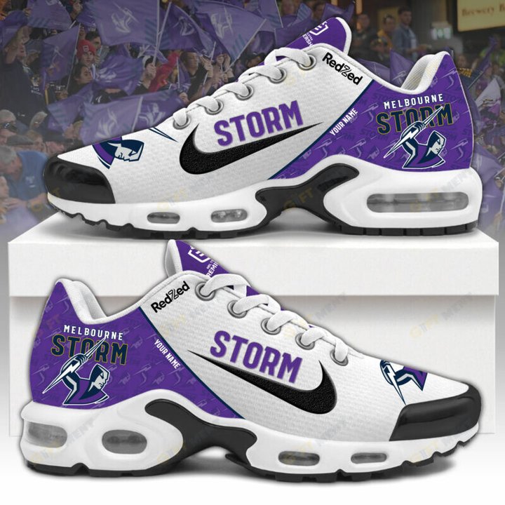 Melbourne Storm NRL Personalized Shoes Limited Edition Sneakers with air cushioning