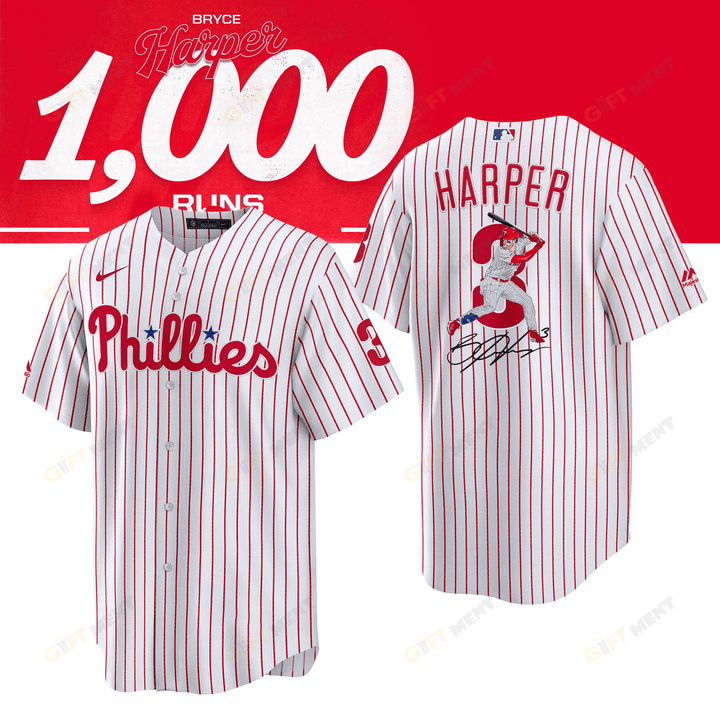 Bryce Harper Philadelphia Phillies baseball jersey