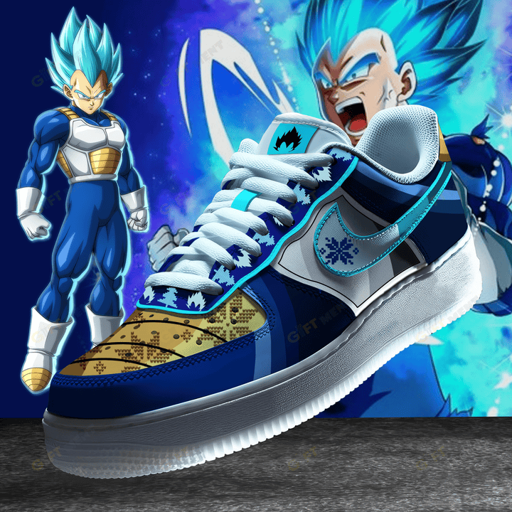 Christmas-Vegeta AF1 Sneaker Boots