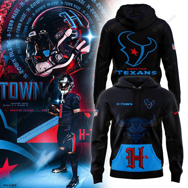 Men’s Nike HTown Blue Houston Texans Alternate Game Hoodie