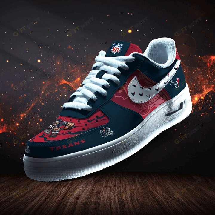 Houston Texans Personalized Version 5 Shoes