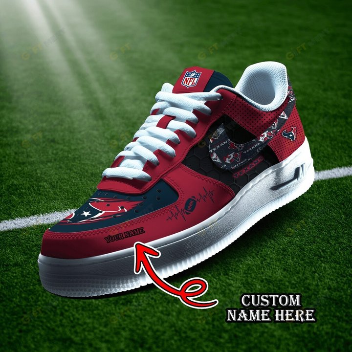 Houston Texans Personalized Version 7 Shoes