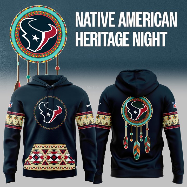 Houston Texans Native American Heritage Hoodie