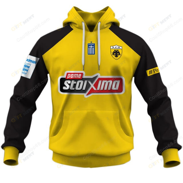 AEK Athens F.C Home Jersey Style Shirts