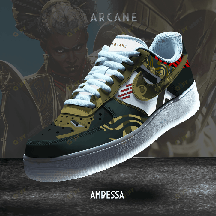 Arcane Ambessa AF1 Sneaker Boots