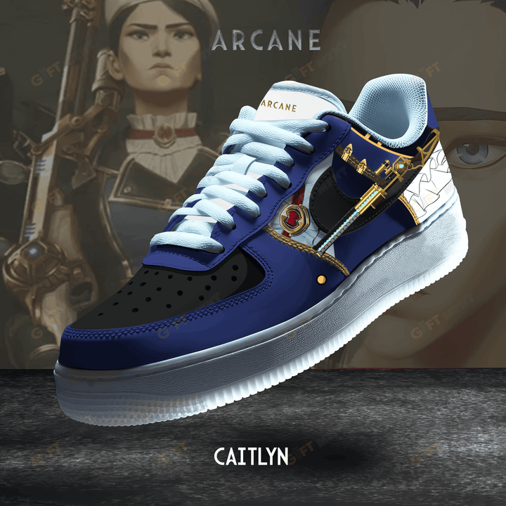 Arcane Caitlyn AF1 Sneaker Boots