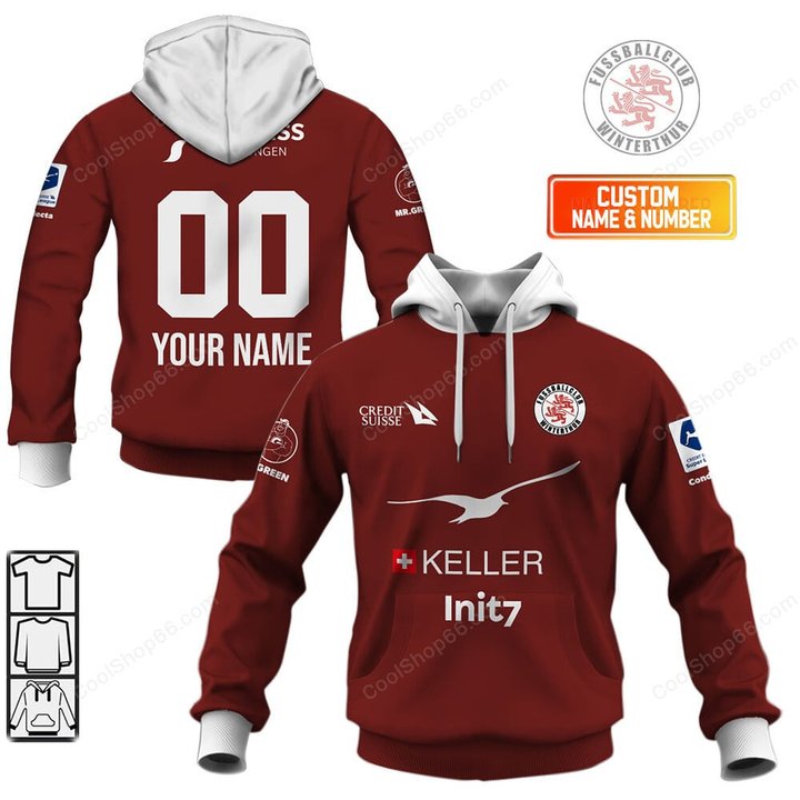 FC Winterthur Jersey Style Shirts