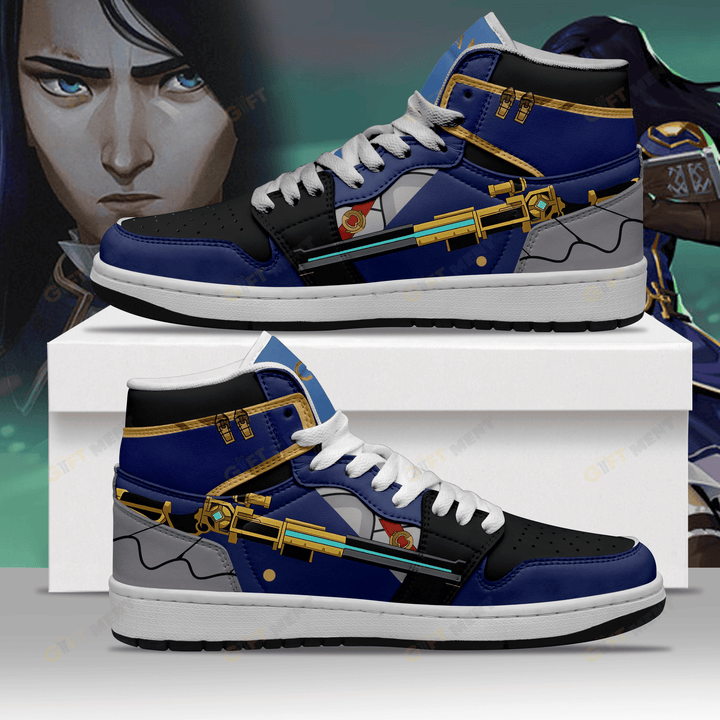Arcane Caitlyn AJ1 High Top Shoes