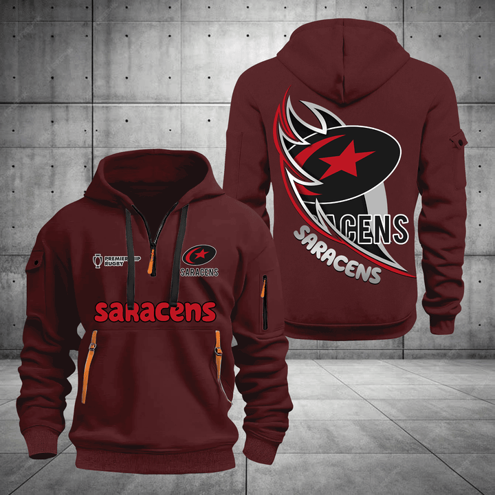 Saracens Hoodie Multicolor