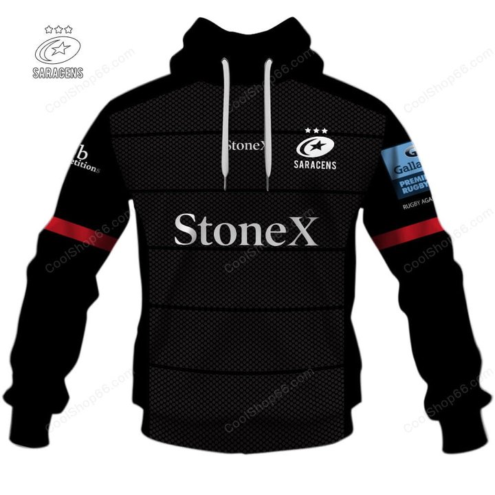 Saracens F.C Gallagher Premiership Home Jersey Style Shirts