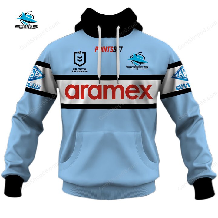 Cronulla Sutherland Sharks NRL 2025 Home Jersey Style Shirts
