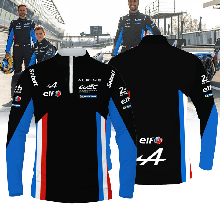 Alpine Endurance Team Quarter Zip Long Sleeve Jersey