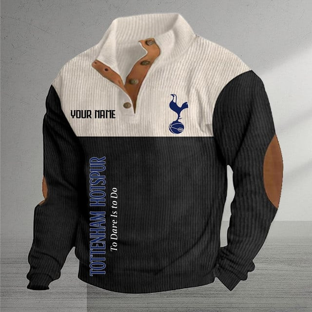 Persionalized Tottenham Hotspur Sweatshirt Georgia Tech Yellow Jackets