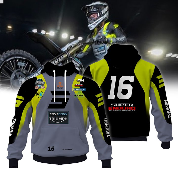Fast Eddy Triumph|Harry Edmondson 3D Apparel