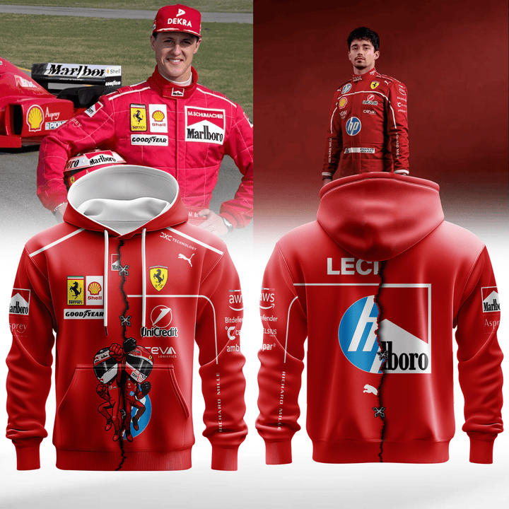 Schumacher × Leclerc Racing Legacy Hoodie