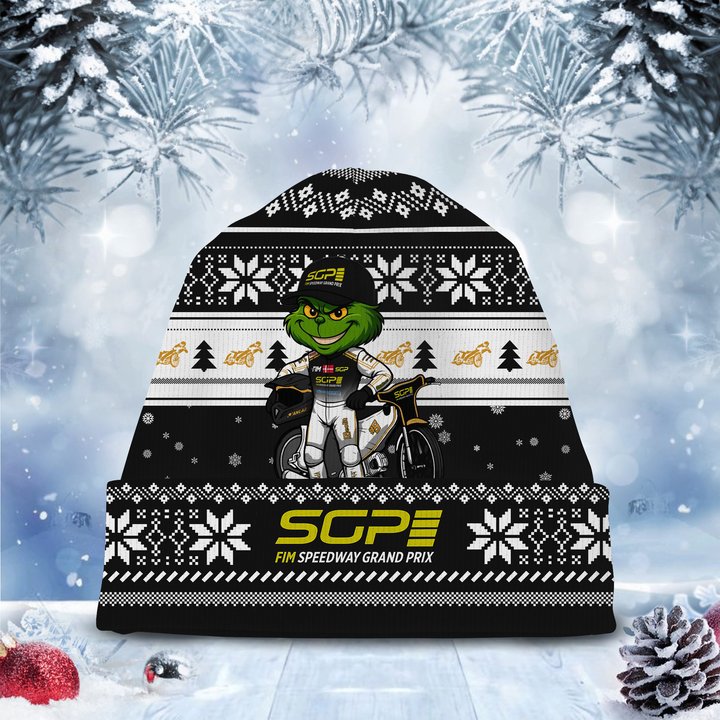 Anders Thomsen × Grinch Speedway SGP Christmas Beanie Hat