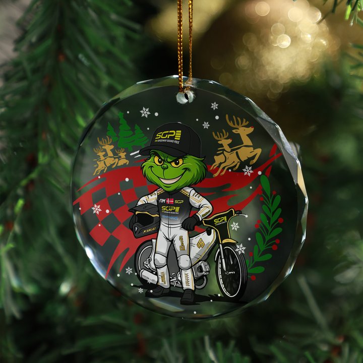 Anders Thomsen x Grinch Glass Ornament