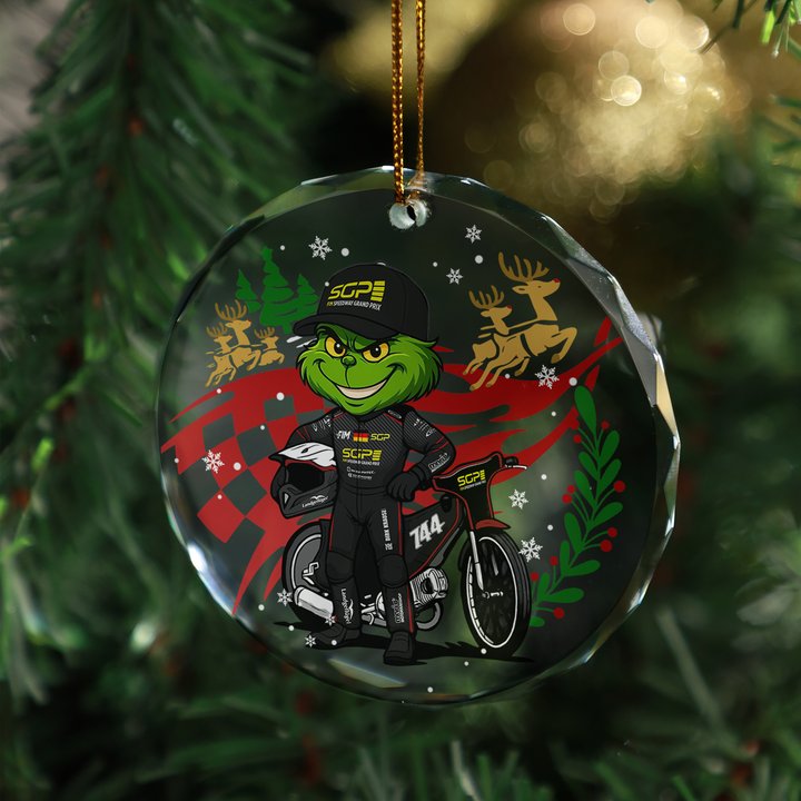 Kai Huckenbeck x Grinch Glass Ornament