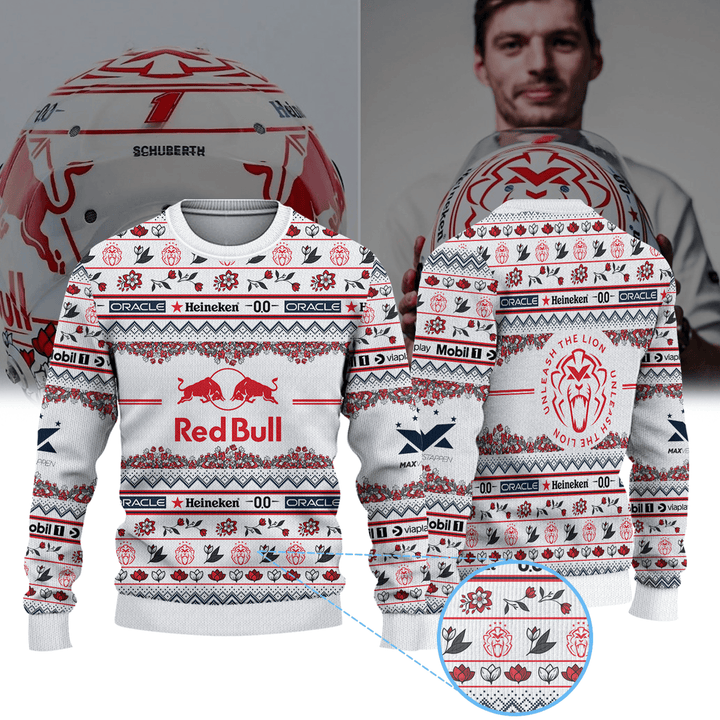 MV Red Bull Racing Japan GP Inspired Ugly Sweater | 2025 Holiday Edition