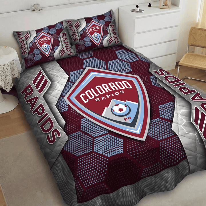 Colorado Rapids Inspired Quilt Set