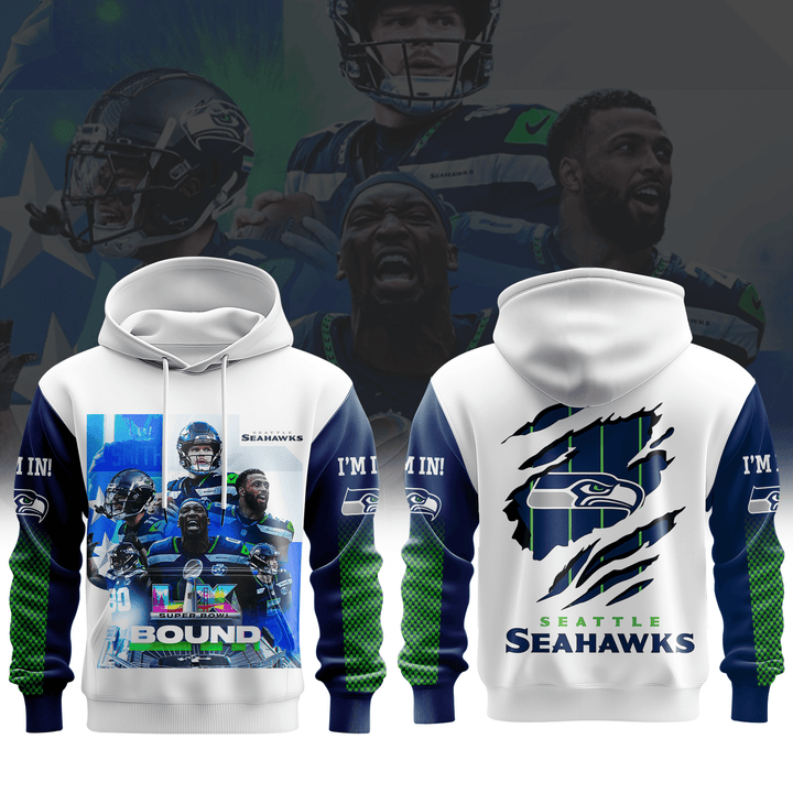 Seattle Seahawks 2026 Super Bowl Champions 3D Apparel III
