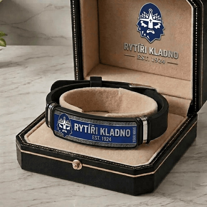 Rytíři Kladno Czech Extraliga Personalized Bracelet