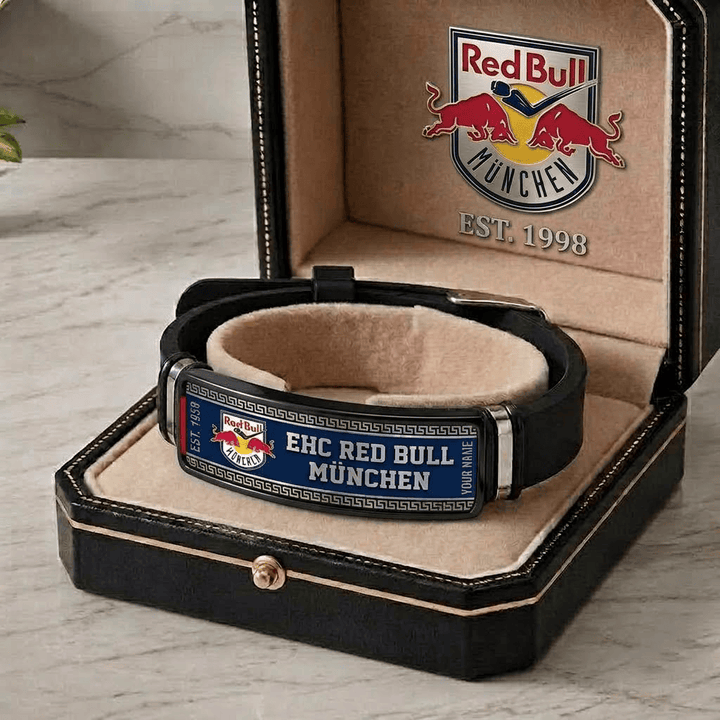 EHC Red Bull München DEL Personalized Bracelet
