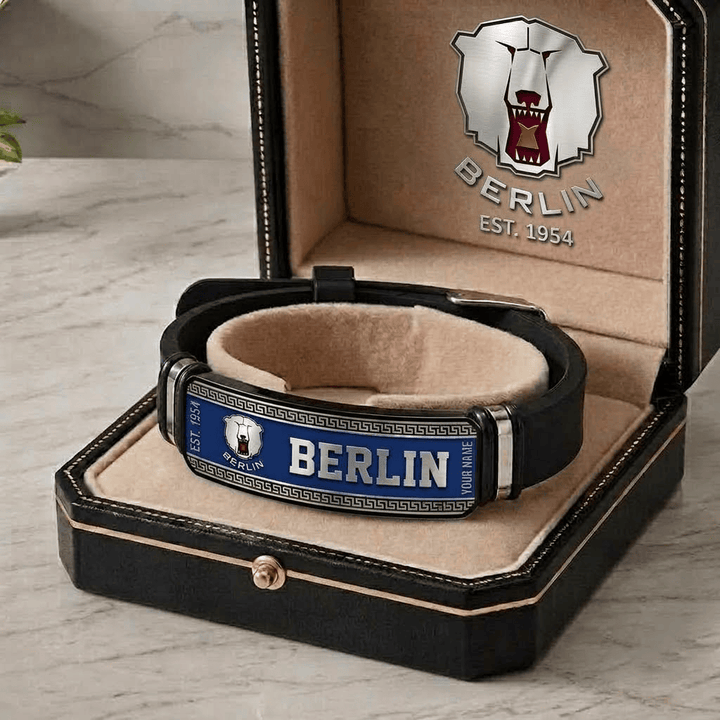 Eisbären Berlin DEL Personalized Bracelet